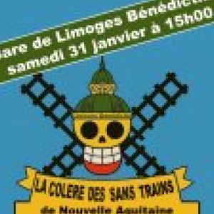 La Colère des SANS TRAINS : le 31 janvier à Limoges